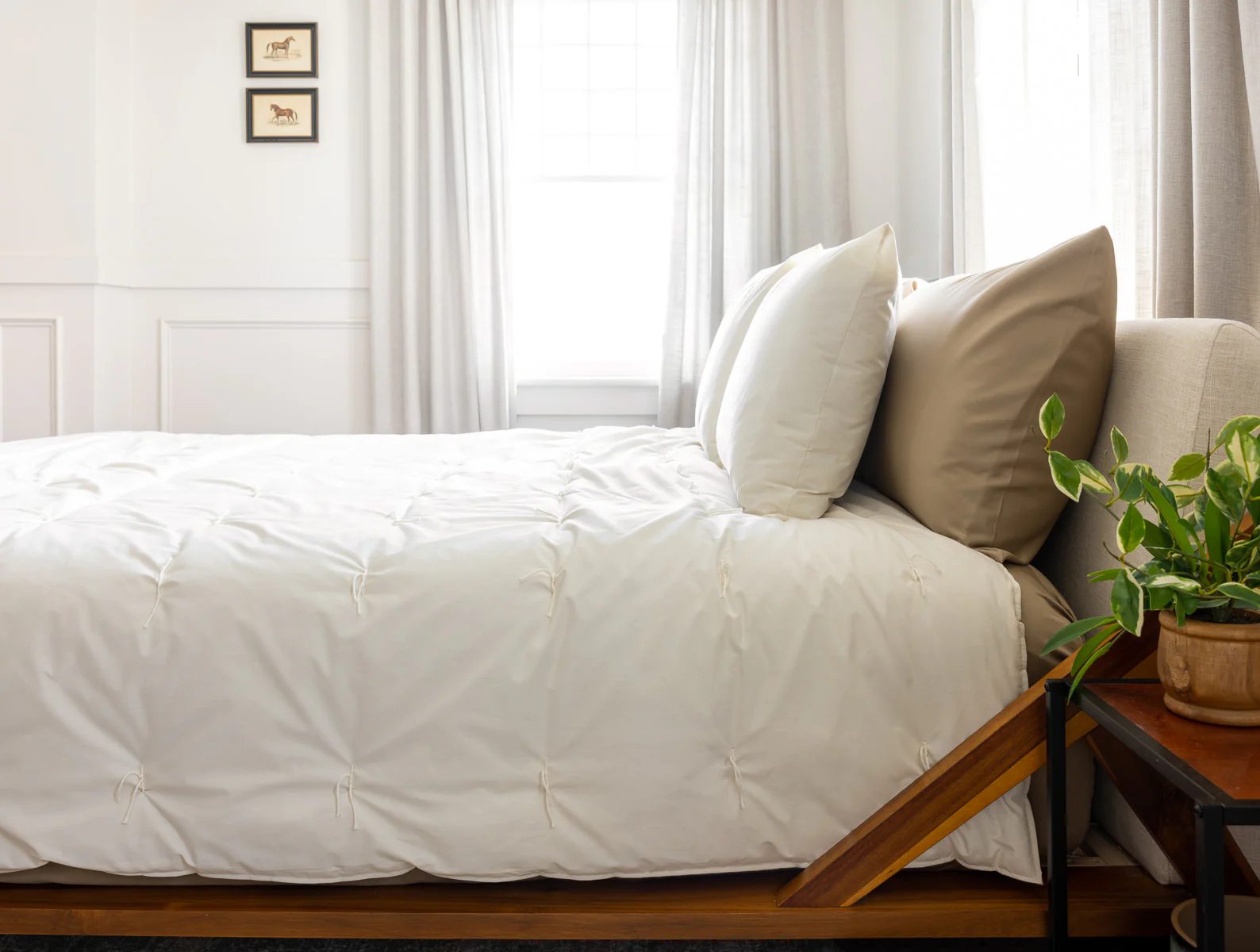 All-Season Wool Comforter + Pillow Set - Image 3
