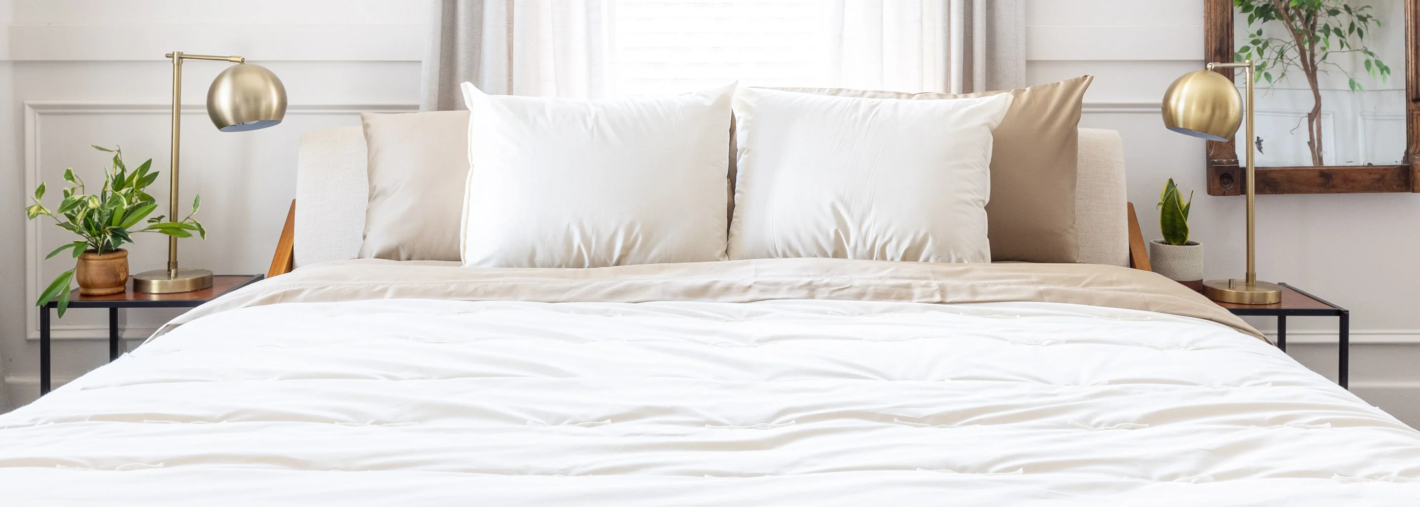 Lightweight Wool Comforter Pillow Set - Image 4